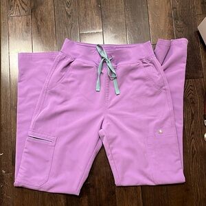 Figs S/T skinny scrub pant lilac